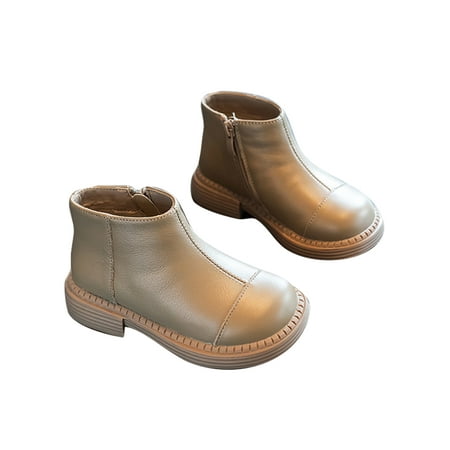 Avamo Boys Comfort Dress Boot Low Calf School Non-Slip Round Toe Short Booties Khaki 2.5Y
Avamo Boys Comfort Dress Boot Low Calf School Non-Slip Round Toe Short Booties Khaki 2.5Y