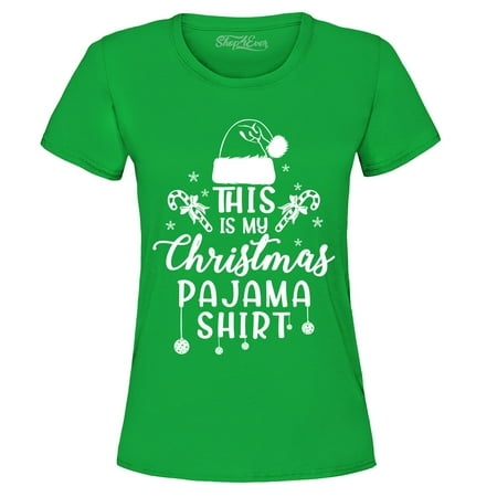 Shop4Ever Women s This is My Christmas Pajama Shirt Graphic T-Shirt XXX-Large Irish Green
Shop4Ever Women s This is My Christmas Pajama Shirt Graphic T-Shirt XXX-Large Irish Green