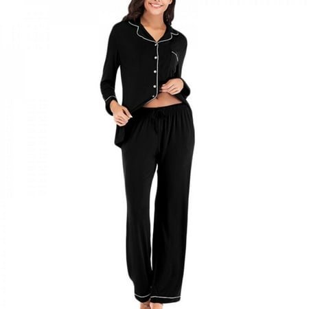 Oaktree Women Autumn V-neck Long Sleeve Trousers Pajamas Suit Comfortable home clothes for spring summer autumn and winter
Oaktree Women Autumn V-neck Long Sleeve Trousers Pajamas Suit Comfortable home clothes for spring summer autumn and winter