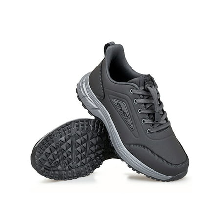 Daeful Womens Sneakers Lace Up Walking Shoes Thick Sole Trainers Waterproof Sport Casual Shoe Mens Comfort Gray Men Shoes 8
Daeful Womens Sneakers Lace Up Walking Shoes Thick Sole Trainers Waterproof Sport Casual Shoe Mens Comfort Gray Men Shoes 8