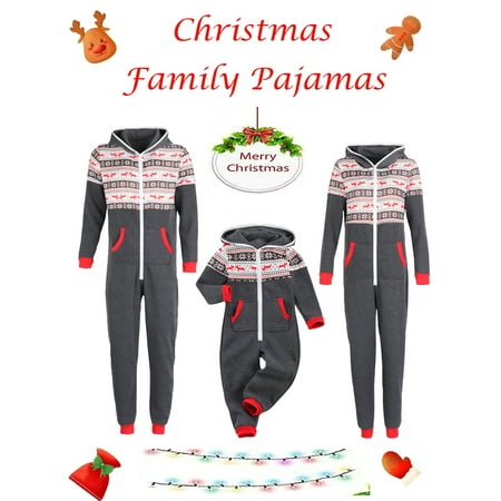 Family Christmas Pajamas Matching Set Snowflake Pattern One Piece Hooded Zip-Front Festival Romper for Dad Mom Kids
Family Christmas Pajamas Matching Set Snowflake Pattern One Piece Hooded Zip-Front Festival Romper for Dad Mom Kids