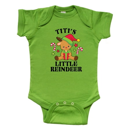 Inktastic Christmas Titi s Little Reindeer with Candy Canes Gift Baby Boy or Baby Girl Bodysuit
Inktastic Christmas Titi s Little Reindeer with Candy Canes Gift Baby Boy or Baby Girl Bodysuit