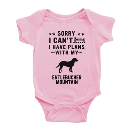 Sorry I Can t I Have Plans With My Entlebucher Mountain Love Pet Dog Funny Baby Jumpsuits (Pink 18-24 Months)
Sorry I Can t I Have Plans With My Entlebucher Mountain Love Pet Dog Funny Baby Jumpsuits (Pink 18-24 Months)