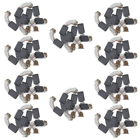 80 Pcs 6mm x 10mm x 16mm Carbon Brush Replacement for CB-103