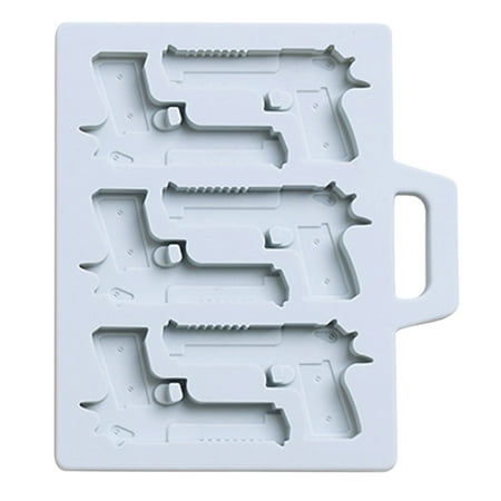 Practical Kitchen Accessories 6 Pistol-Shaped Silicone Ice Trays Silicone Creative Ice Tray Ice Mould Complem
Practical Kitchen Accessories 6 Pistol-Shaped Silicone Ice Trays Silicone Creative Ice Tray Ice Mould Complem