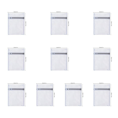 10Pcs Laundry Bag Polyester Clothes Socks Mesh Wash Bag Washing Machine Net Laundry Pouch Fine Mesh 30X40Cm
10Pcs Laundry Bag Polyester Clothes Socks Mesh Wash Bag Washing Machine Net Laundry Pouch Fine Mesh 30X40Cm
