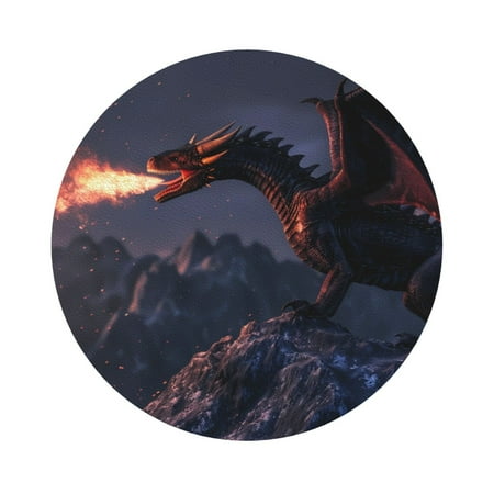 Pofeuu Fire Breathing Dragon Twilight Print Leather Coasters Set of 6 Round Cups Mugs Mat Pad for Home Kitchen Heat Resistant Drink Coasters Round Shape
Pofeuu Fire Breathing Dragon Twilight Print Leather Coasters Set of 6 Round Cups Mugs Mat Pad for Home Kitchen Heat Resistant Drink Coasters Round Shape