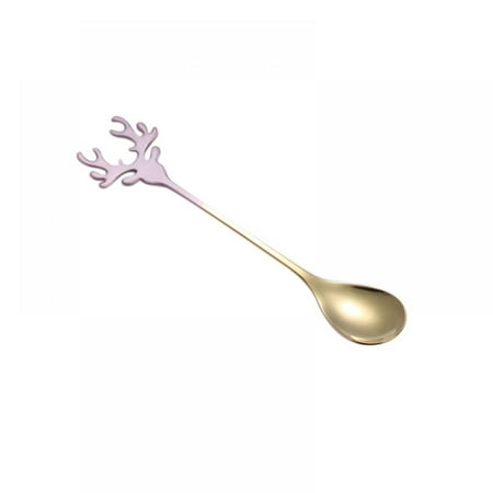 2Pcs Ins Spoon Cartoon Elk Coffee Spoon Dessert Spoon Coffee Stirring Spoon 304 Stainless Steel Kitchen Supplies
2Pcs Ins Spoon Cartoon Elk Coffee Spoon Dessert Spoon Coffee Stirring Spoon 304 Stainless Steel Kitchen Supplies