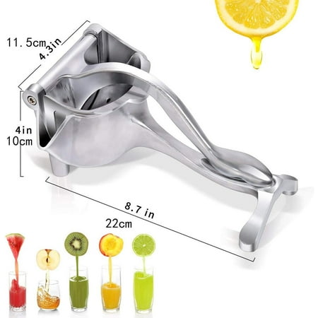 Aluminum Alloy Manual Juicer Hand Pressure Juicer Pomegranate Orange Lemon Sugarcane Juice Kitchen Tool Fruit
Aluminum Alloy Manual Juicer Hand Pressure Juicer Pomegranate Orange Lemon Sugarcane Juice Kitchen Tool Fruit