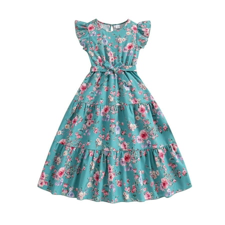 Kids Children Girls Summer Sleeveless Flower Print Dress with Belt Casual Dress for Girls Toddler Girls Skirt Flannel Dress for Girls Kids Holiday Sweater Toddler Girl 5t Dress Girl Long Sleeve Gowns
Kids Children Girls Summer Sleeveless Flower Print Dress with Belt Casual Dress for Girls Toddler Girls Skirt Flannel Dress for Girls Kids Holiday Sweater Toddler Girl 5t Dress Girl Long Sleeve Gowns