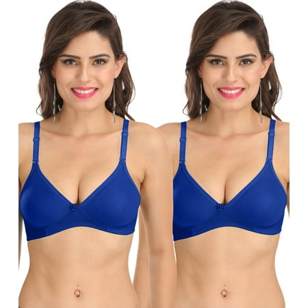 Ossirrio Women s Everyday Non Padded Non Wired 3/4th Coverage T-Shirt Bra with Free Transparent Strap R Blue R Blue
Ossirrio Women s Everyday Non Padded Non Wired 3/4th Coverage T-Shirt Bra with Free Transparent Strap R Blue R Blue