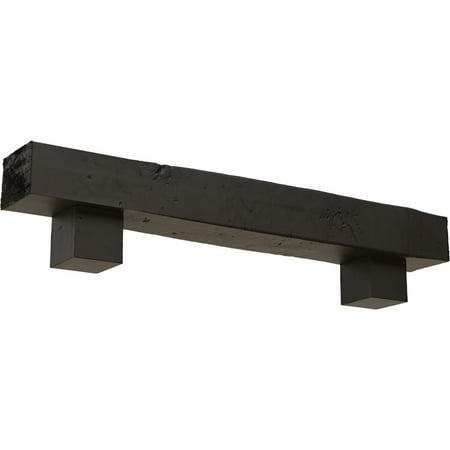 Ekena Millwork 4 H x 4 D x 60 W Knotty Pine Faux Wood Fireplace Mantel Kit w/ Alamo Corbels Burnished Cedar
Ekena Millwork 4 H x 4 D x 60 W Knotty Pine Faux Wood Fireplace Mantel Kit w/ Alamo Corbels Burnished Cedar