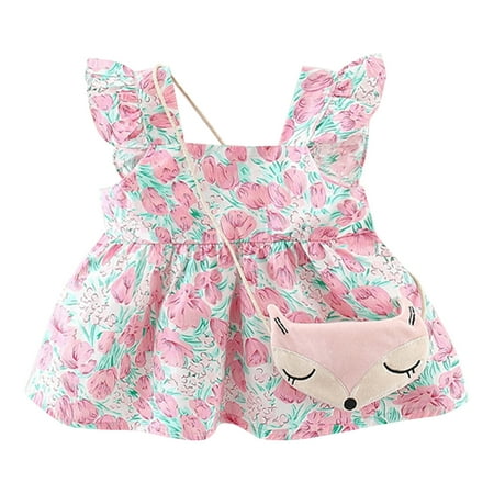 ZRBYWB Toddler Girls Dresses Fly Sleeve Floral Print Ruffles Princess Dress Dance Party Dresses Clothes Summer Girl Clothes
ZRBYWB Toddler Girls Dresses Fly Sleeve Floral Print Ruffles Princess Dress Dance Party Dresses Clothes Summer Girl Clothes