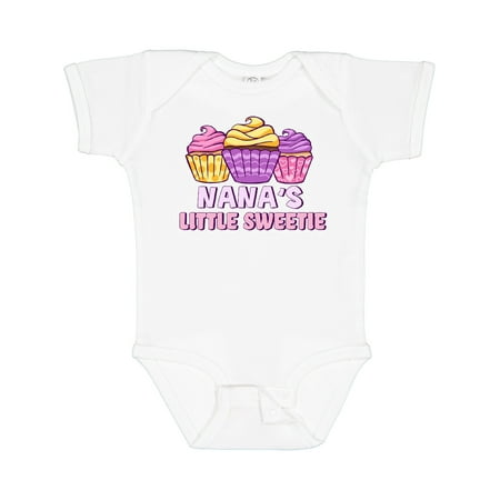 Inktastic Nana s Little Sweetie Cute Colorful Cupcakes Gift Baby Boy or Baby Girl Bodysuit
Inktastic Nana s Little Sweetie Cute Colorful Cupcakes Gift Baby Boy or Baby Girl Bodysuit