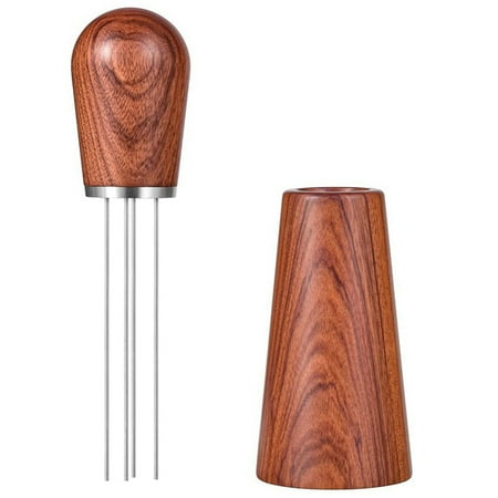 Espresso Coffee Stirrer Coffee Tool for Espresso Distribution Natural Wood Handle and Stand
Espresso Coffee Stirrer Coffee Tool for Espresso Distribution Natural Wood Handle and Stand