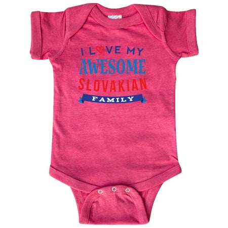Inktastic Slovakia Awesome Slovakian Family Gift Baby Boy or Baby Girl Bodysuit
Inktastic Slovakia Awesome Slovakian Family Gift Baby Boy or Baby Girl Bodysuit