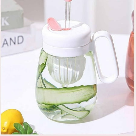 WLAGOOD Home on Clearance!Flower Tea Cup Large Capacity Student Tea And Water Separation Glass Water Cup With Straw Handle Flower Tea Cup
WLAGOOD Home on Clearance!Flower Tea Cup Large Capacity Student Tea And Water Separation Glass Water Cup With Straw Handle Flower Tea Cup