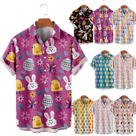 Easter Unisex Button Down Hawaiian Shirt Easter Fashion Short Sleeve Clothes For Men Kids
Easter Unisex Button Down Hawaiian Shirt Easter Fashion Short Sleeve Clothes For Men Kids