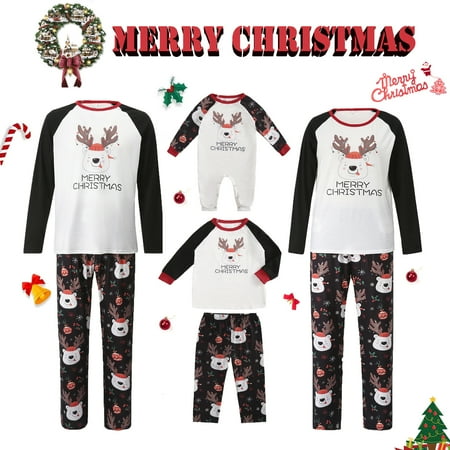 Family Matching Christmas Pajamas Sets Tops and Pants Sleepwear Holiday Xmas Loungewear Jammies Pjs For Adult Kids Baby
Family Matching Christmas Pajamas Sets Tops and Pants Sleepwear Holiday Xmas Loungewear Jammies Pjs For Adult Kids Baby