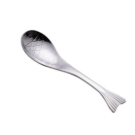 Homemaxs Fish Shape Soup Spoon Stainless Steel Spoon Stainless Steel Soup Ladle Fish Dinner Spoon (S)
Homemaxs Fish Shape Soup Spoon Stainless Steel Spoon Stainless Steel Soup Ladle Fish Dinner Spoon (S)
