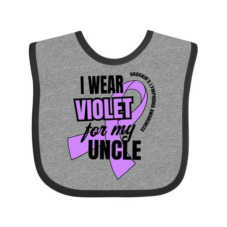 Inktastic I Wear Violet for My Uncle Hodgkins Lymphoma Awareness Gift Baby Boy or Baby Girl Bib
Inktastic I Wear Violet for My Uncle Hodgkins Lymphoma Awareness Gift Baby Boy or Baby Girl Bib