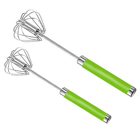 Manual Egg Whisk Stainless Steel Press Rotary Beater Milk Frother Handheld Cream Stirrer Mixer Steel Color 10 Inches
Manual Egg Whisk Stainless Steel Press Rotary Beater Milk Frother Handheld Cream Stirrer Mixer Steel Color 10 Inches