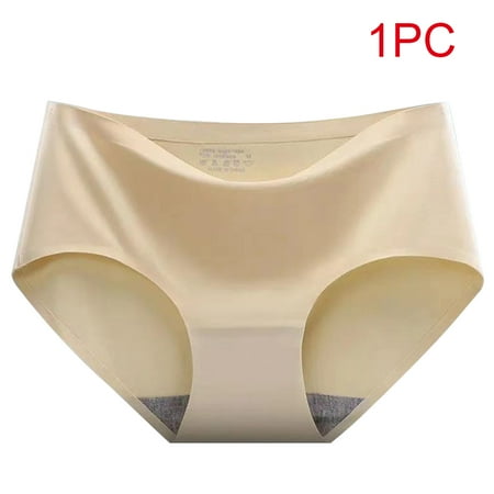 1pc Breathable Comfortable Ice Silk Panties