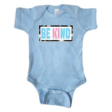 Inktastic Be Kind Stencil in Trans Colors Gift Baby Boy or Baby Girl Bodysuit
Inktastic Be Kind Stencil in Trans Colors Gift Baby Boy or Baby Girl Bodysuit