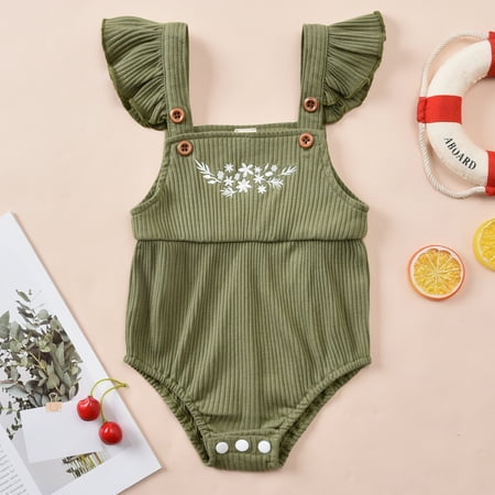 Simplmasygenix Infant Jumpsuit Clearance Travel Essentials Baby Girls Ribbed Sleeveless Embroidery Bodysuit Romper Jumpsuit
Simplmasygenix Infant Jumpsuit Clearance Travel Essentials Baby Girls Ribbed Sleeveless Embroidery Bodysuit Romper Jumpsuit