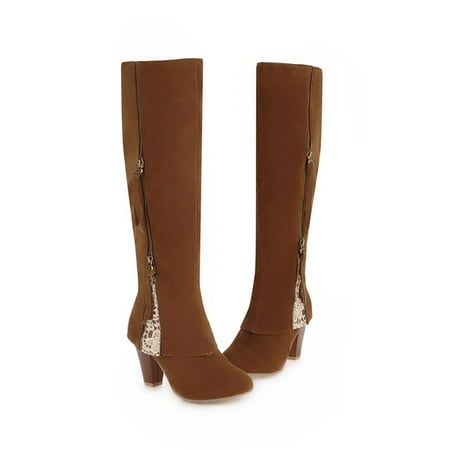 Akiihool Boots for Women With Heel Boots for Women High Heel Platform Boots Heel Fashion Comfortable Shoes with Side Zipper (Brown 8.5)
Akiihool Boots for Women With Heel Boots for Women High Heel Platform Boots Heel Fashion Comfortable Shoes with Side Zipper (Brown 8.5)
