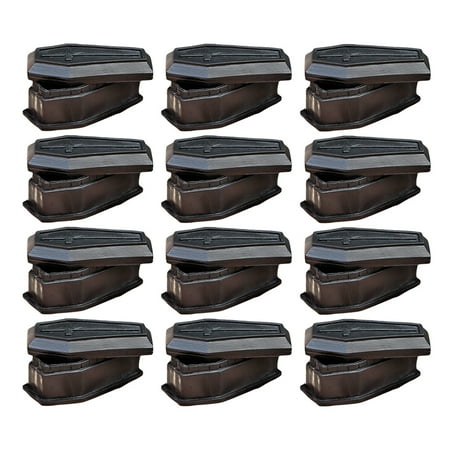 Hemoton 12 Pcs Miniature Coffin Boxes Halloween Treat Coffin Boxes Coffin Prank Props