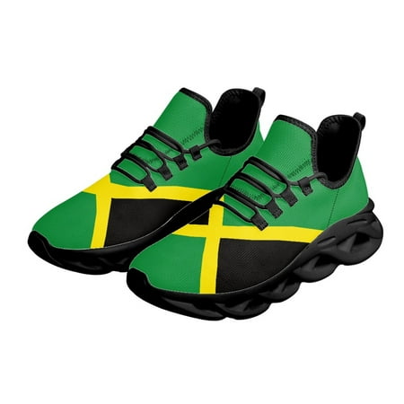 Luxury Designer Sport Shoes Women Mens Sneakers Female Casual Shoes Jamacia Flag 3D Print Light Lace-up Flats Ladies Footwear
Luxury Designer Sport Shoes Women Mens Sneakers Female Casual Shoes Jamacia Flag 3D Print Light Lace-up Flats Ladies Footwear