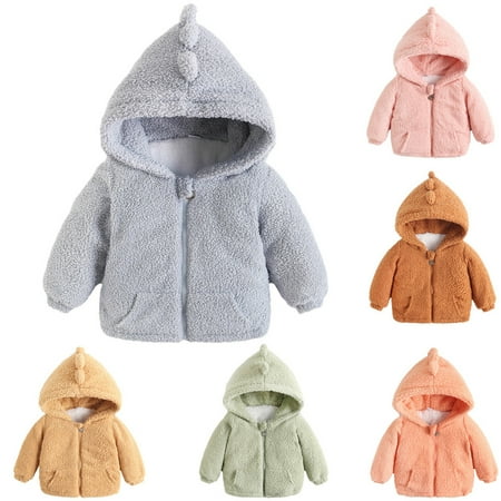 PEZHADA Newborn Infant Baby Boys Girls Dinosaur Hooded Pullover Tops Warm Clothes Coat Gray
PEZHADA Newborn Infant Baby Boys Girls Dinosaur Hooded Pullover Tops Warm Clothes Coat Gray