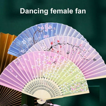 Fogcroll Folding Fan Anti-deform Chinese Style Bamboo Tassel Flower Printed Handheld Fan for Home
Fogcroll Folding Fan Anti-deform Chinese Style Bamboo Tassel Flower Printed Handheld Fan for Home