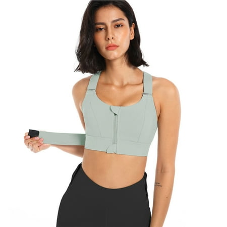 Women Sports Bras Tights Crop Top Yoga Vest Front Zipper Plus Size Adjustable Strap Shockproof Gym Fitness Athletic Brassiere
Women Sports Bras Tights Crop Top Yoga Vest Front Zipper Plus Size Adjustable Strap Shockproof Gym Fitness Athletic Brassiere