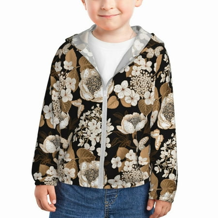 Gaeub Retro Hydrangeas Print Athletic Sun Protection Hoodie for Kids Long Sleeve Outdoor UV Shirt Running Fishing Top for Boys Girls-18 Months
Gaeub Retro Hydrangeas Print Athletic Sun Protection Hoodie for Kids Long Sleeve Outdoor UV Shirt Running Fishing Top for Boys Girls-18 Months
