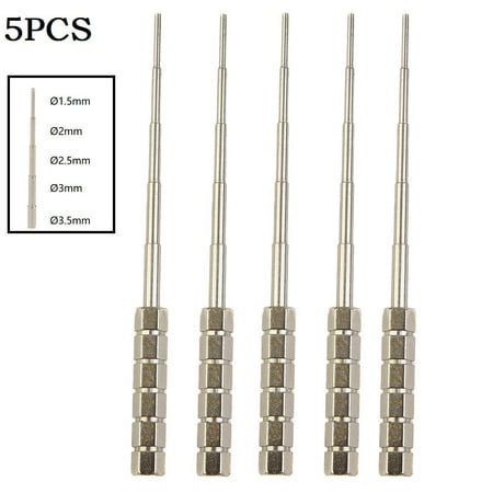 5PCS Stainless steel Wire Winding Rod Wrapping wire jig tool Wrapping wire