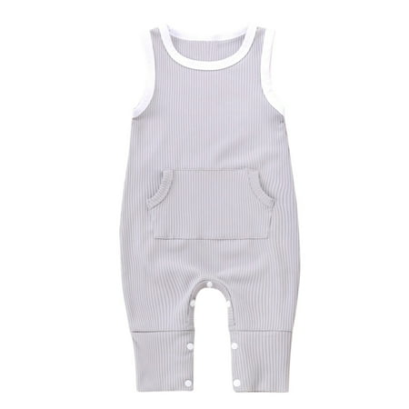TAIAOJING Baby Romper Clothes Sleeveless Jumpsuit Boys Solid Knit Girls Ribbed Girls Romper&Jumpsuit One Piece Outfits 9-12 Months
TAIAOJING Baby Romper Clothes Sleeveless Jumpsuit Boys Solid Knit Girls Ribbed Girls Romper&Jumpsuit One Piece Outfits 9-12 Months