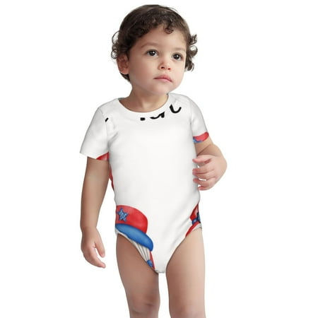 Kdxio Happy Independence Day Gnome Pattern Unisex Baby Cotton Short Sleeve Bodysuits-18 Months
Kdxio Happy Independence Day Gnome Pattern Unisex Baby Cotton Short Sleeve Bodysuits-18 Months