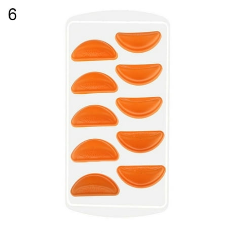 Meizhencang Silicone Fruit Star Shape Ice Cube Mold Chocolate Baking Tray Storage Container