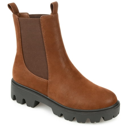 Journee Collection Womens Ivette Tru Comfort Foam Pull On Block Heel Booties