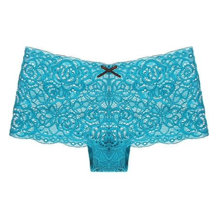 HEVIRGO Mid-rise Solid Color Seamless Women Panties See-through Crochet Floral Lace Briefs
HEVIRGO Mid-rise Solid Color Seamless Women Panties See-through Crochet Floral Lace Briefs