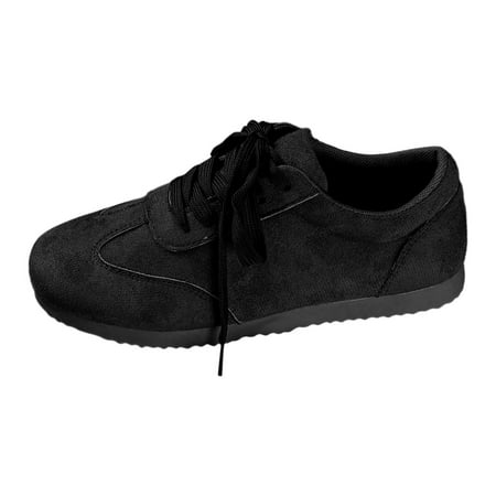 MIASHUI Womens Casual Shoes Retro Pure Colour Frosted Leather De Training Shoes Retro Round Toe Lace Up Sports Board Shoes
MIASHUI Womens Casual Shoes Retro Pure Colour Frosted Leather De Training Shoes Retro Round Toe Lace Up Sports Board Shoes