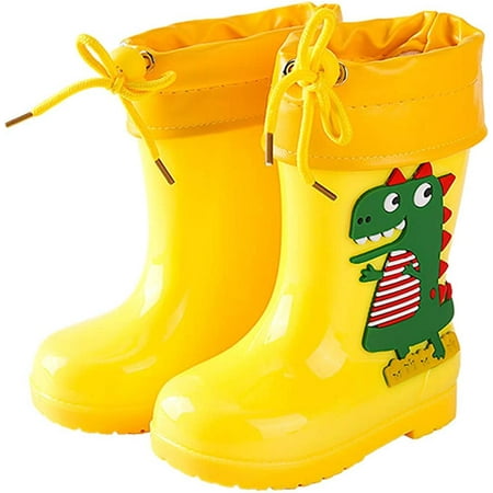 Kids Dinosaur Rain Boots Boys Girls Wellington Boots Non-Slip Cozy Unisex Children Wellies Rubber Rain Shoes
Kids Dinosaur Rain Boots Boys Girls Wellington Boots Non-Slip Cozy Unisex Children Wellies Rubber Rain Shoes