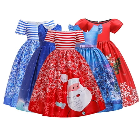 Godderr Little Girls Christmas Dresses Outfit Holiday Gowns for Kids 5-15y Christmas Element Princess Dresses Clothes Party Dresses
Godderr Little Girls Christmas Dresses Outfit Holiday Gowns for Kids 5-15y Christmas Element Princess Dresses Clothes Party Dresses