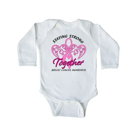 Inktastic Staying Strong Together with Pink Breast Cancer Ribbon Gift Baby Boy or Baby Girl Long Sleeve Bodysuit
Inktastic Staying Strong Together with Pink Breast Cancer Ribbon Gift Baby Boy or Baby Girl Long Sleeve Bodysuit
