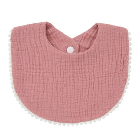 SANUME Baby Drool Bibs With Ruffle Lace Trim Solid Color Infant Toddler Boys Girls Drooling Teething Saliva Towel Cotton
SANUME Baby Drool Bibs With Ruffle Lace Trim Solid Color Infant Toddler Boys Girls Drooling Teething Saliva Towel Cotton