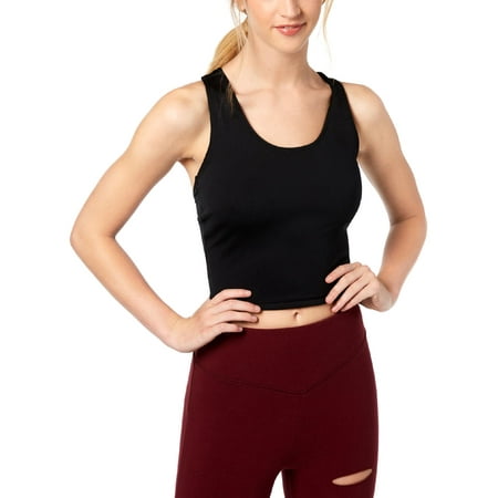 Material Girl Womens Cut-Out Racerback Sports Bra