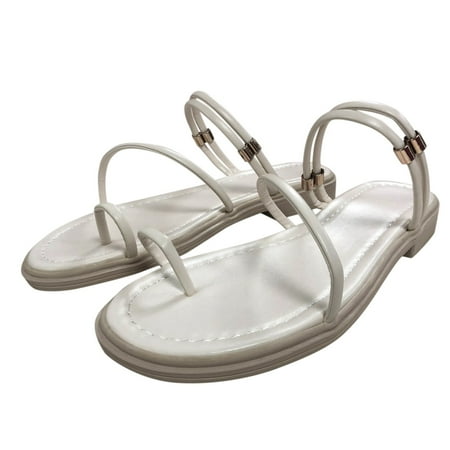 Spring Summer Fashion Women s Sandals Flat Thong Low Heel Casual Solid Color Slippers
Spring Summer Fashion Women s Sandals Flat Thong Low Heel Casual Solid Color Slippers