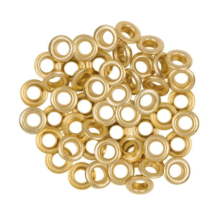 12 Packs: 50 ct. (600 total) Fiskars® 3/16 Gold Eyelets